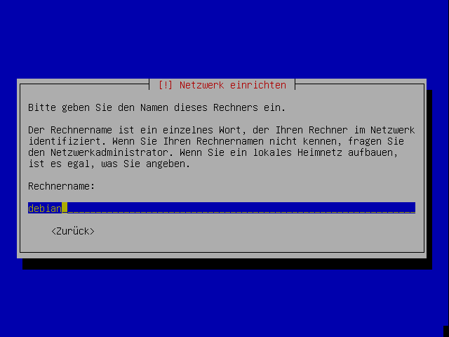 Rechnername (Hostname)