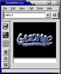 GnomeMeeting - Hauptfenster
